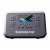 Shinegiant SG300P I Kabelloses Laden I Tragbares Kraftwerk mit 300 W und 300 Wh LiFePO4-Akku