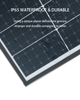 Mini 100W 100-Watt Monokristalline Solarpanel