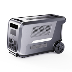 Shinegiant SG3000P I Neues Design I Tragbares Kraftwerk mit 3000 W und 3000 Wh LiFePO4-Akku