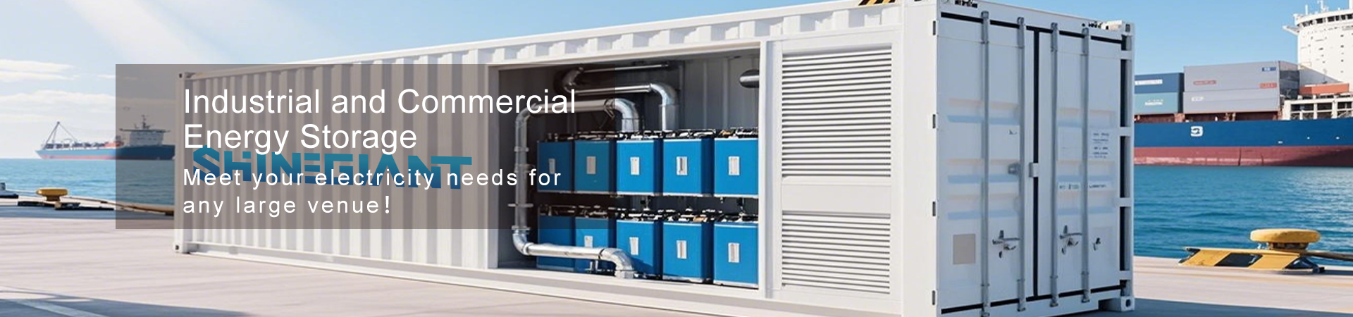 Industrielle und kommerzielle Energiespeicherung