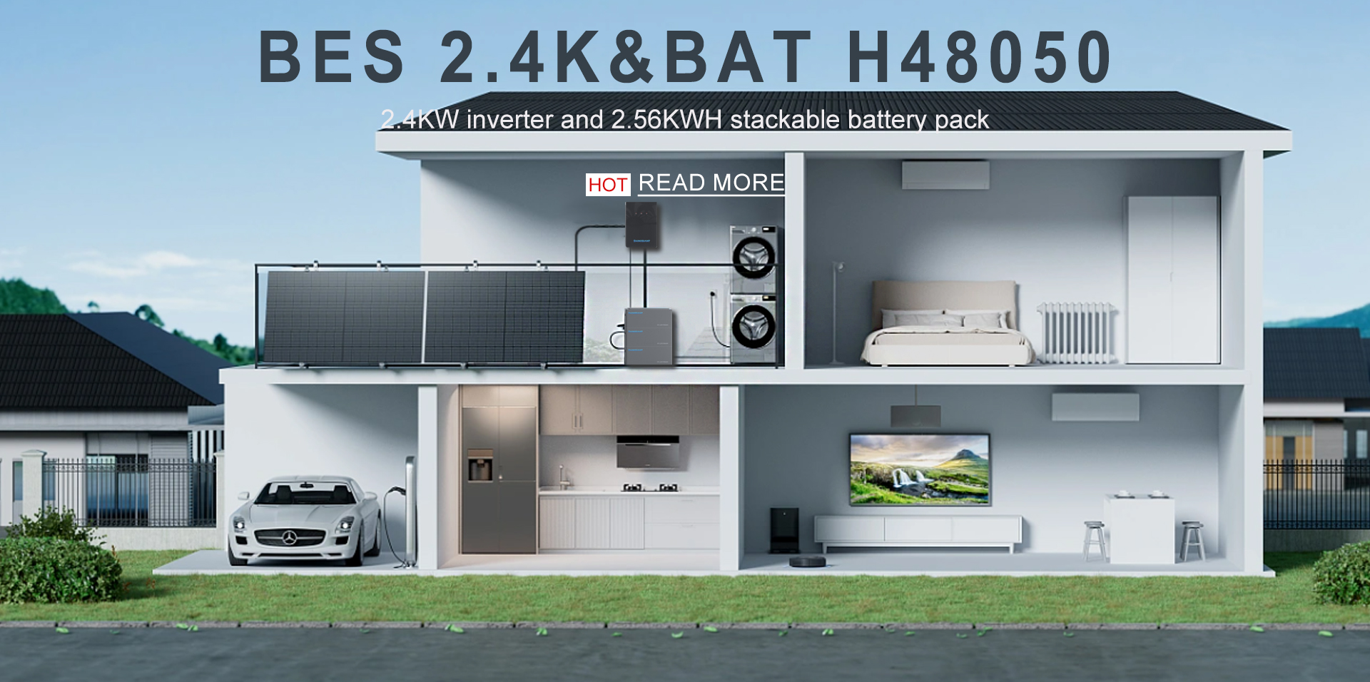 Energiespeicher für den Balkon