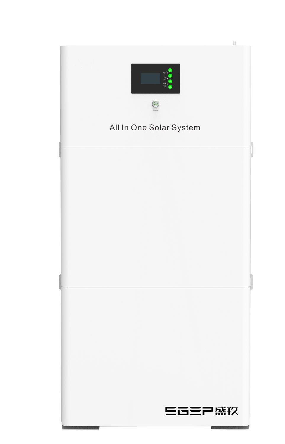 12-kW-Wechselrichter + 15-kWh-Batterie, stapelbares All-in-One-Gerät