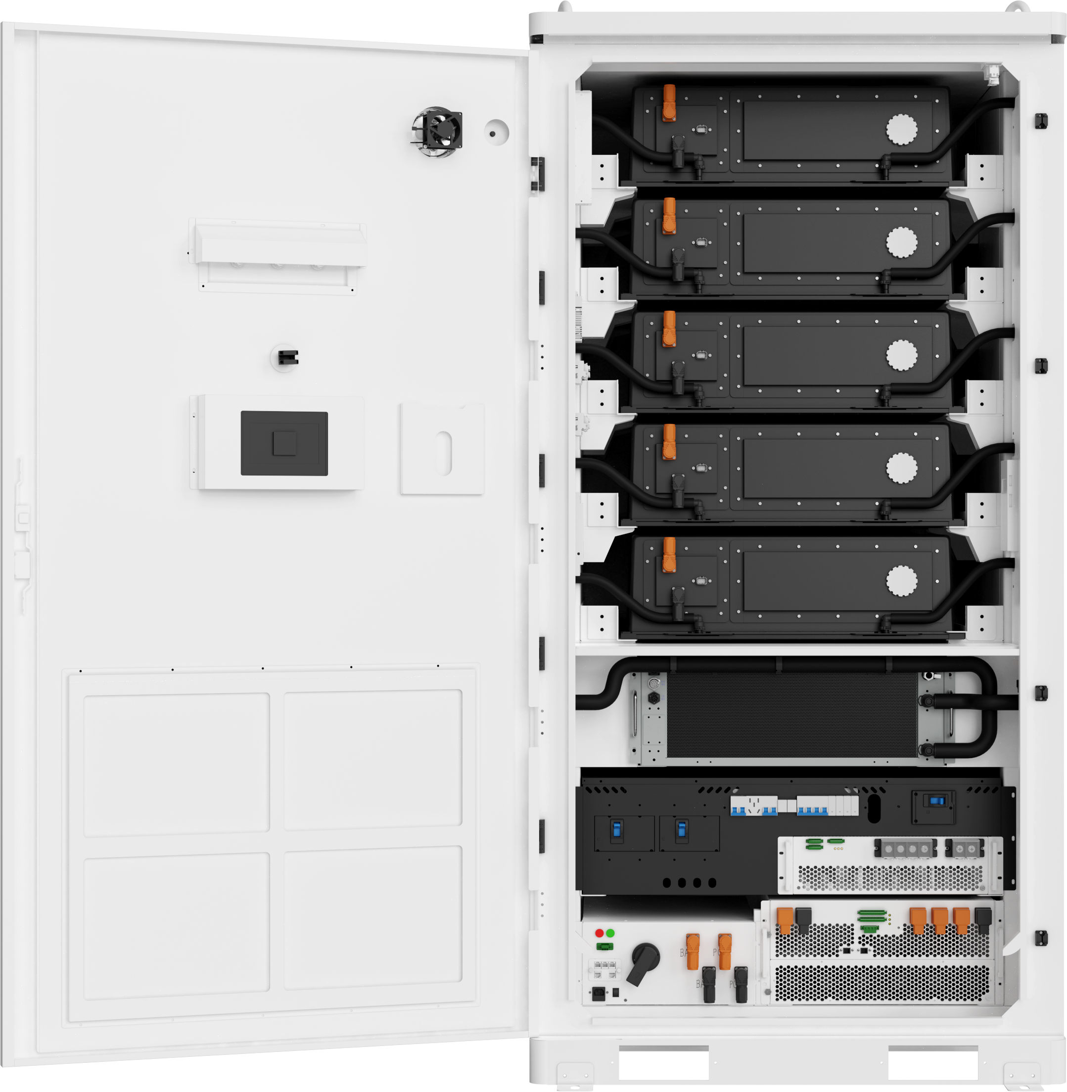  Shinegiant 125 kW/261 kWh flüssigkeitsgekühlter Batterie-Energiespeicherschrank